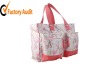 high quality  printing  fashion pvc nappy  bag diaper bag