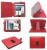 high quality red leather folio briefcase/bag for  IPAD 2