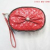 high quality red pvc coin bag