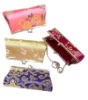 high quality silk brocade evening handbag and coin purse