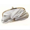 high quality silk satin lady bags fashion