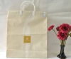 high quality white paper shopping bag for durable & portable