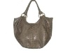 hobo bag .snakeskin pu handbag