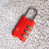 honorable red TSA combination lock