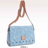 horse hair pinted canvas messenge bag for woman/2012 new style