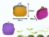 hot! colorful silicone coin wallet with various designs
