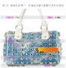 hot !! fashion design pu tote bag