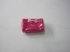 hot lovely mini pink pvc wallet pvc pink wallet lovely mini bag