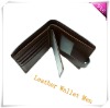 hot real leather men wallet
