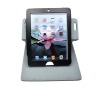 hot sale 360 degree rotation style leather case for ipad 2
