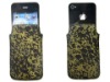hot sale bag design hand-made leather case for apple iphone 4