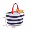 hot sale blue and white strip shoulder bag