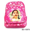 hot sale kids pink school backpack bag