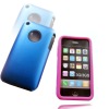 hot sale phone case for iphone 3gs (aluminum with silicon,paypal)