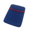 hot sale reversible blue neoprene laptop sleeve 10"