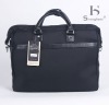 hot sale top quality black  canvas laptop bags 0480