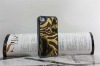 hot sales,fashion design leather skin case for iphone 4 4s