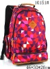 hot sell beautiful school 600D backpack