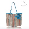 hot sell fancy handmade lady handbag with  flowers NNO6(hot in Europe)