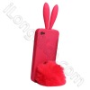hot sell iphone case,silicone case for iphone4,rabbit style silicone case for iphone4