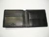 hot sell man's real leather wallet