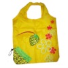 hot sell pineapple fold up polyester shopping bag