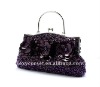 hot sell vintage-inspired sequined closure clutch bags 040