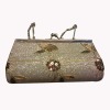 hot seller shiny evening bag clutch