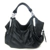 hot selling black lady handbag