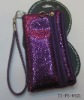 hot selling girls wallet purple color