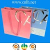 hot stamping shopping paper bag for comestic