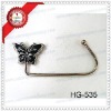 hot style droping black oil metal hook