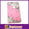 hotsale! flower diamond case for iphone