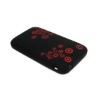 iPearl Protective Silicone Case for iPhone 3G/3GS (Black/Red)
