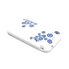 iPearl Protective Silicone Case for iPhone 3G/3GS (White/Blue)