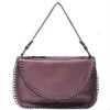 import leather pure manual wear chain female bag