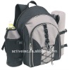 insulated 4 persons picnic backpack with carpet