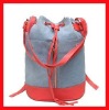 jeans barrel bag