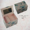 jewel box with flower cover fabric