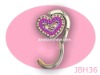 jeweled hook,rhinestone hanger