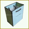 jewelry paper gift bag with shiny UV coating