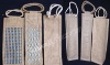 jute bottle bag holder