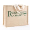 jute/burlap shopping bag