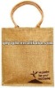 jute material coffee carry bag