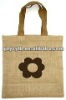 jute material handle carry bag