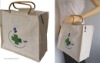 jute promotional bag/logo printed bag