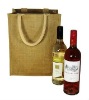 jute wine bag