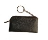 key chain leather coin purse