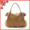 khaki color leather handbag 2012 new fashion