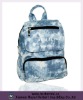 kids backpack school bag in denim